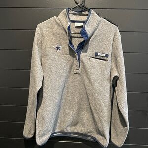 Dallas Cowboy Columbia Pullover sz xl ( fits like a Med)